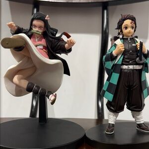 Demon slayer tanjiro and nezuko Anime Action Figure Set